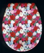 WC Sitz Tulpen
