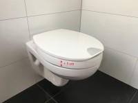 WC Sitz Novara Plus mit Erhöhung, Absenkautomatik