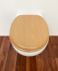 WC Sitz Holzkern Amalfi Eiche