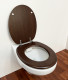 WC Sitz Holzkern Amalfi Wenge